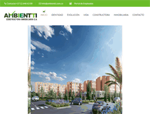 Tablet Screenshot of ambientti.com.co